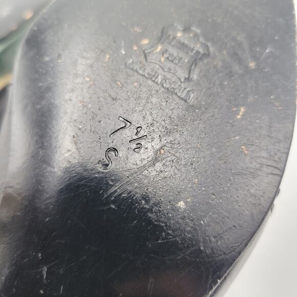 MARGARET JERROLD All Leather Shoes Made In Spain Sz 7.5 S Vintage - Picture 11 of 12